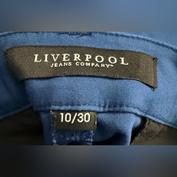 Liverpool Harper Bootcut Trouser Pants Womens 10/30 Maritime Blue - Picture 6 of 8